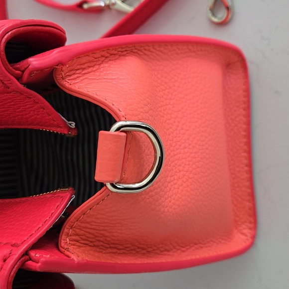 Never used KATE SPADE bag leather purse detachable adjustable strap tri-color - Picture 11 of 14